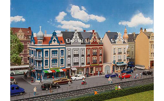 FALLER Beethovenstrasse Row of Structures Model Kit III HO Gauge 130701
