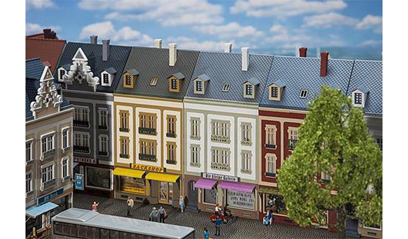 FALLER Beethovenstrasse Terraced Houses (2) Model Kit III HO Gauge 130702