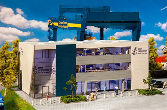 Faller Modern Insurance Offices Kit FA130891 HO Scale