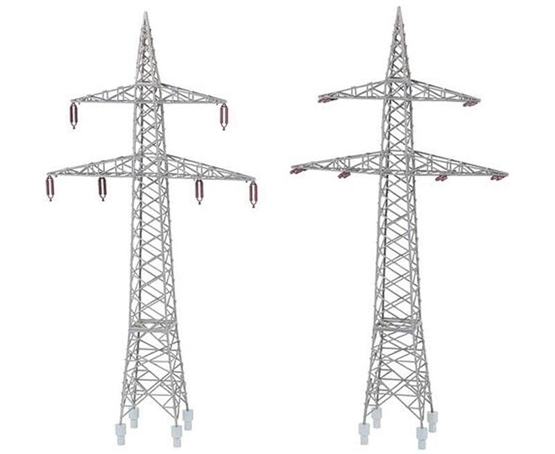 FALLER Electricity Pylons (2) Model Kit III HO Gauge 130898