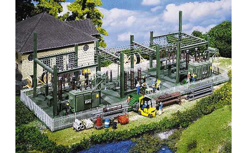 FALLER Transformer Station Model Kit III HO Gauge 130958