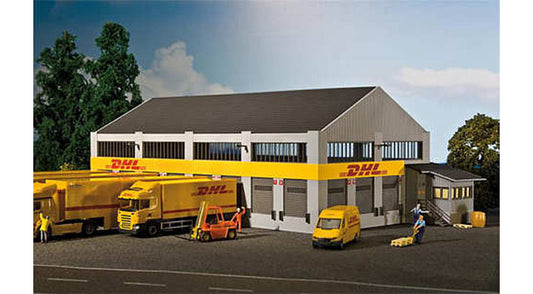 FALLER DHL Logistics Centre Model Kit IV HO Gauge 130981