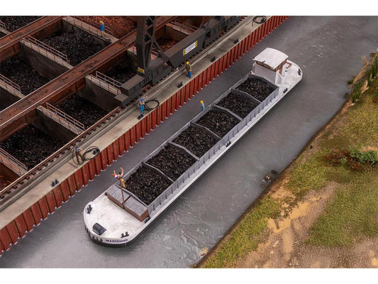 Faller River Freighter Cargo Barge Kit IV HO Gauge 131018