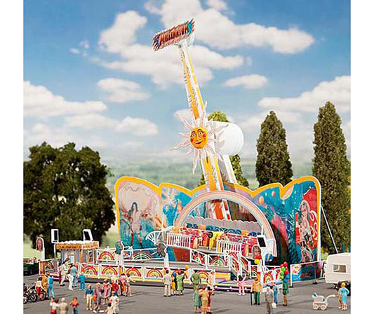 FALLER Rainbow Millenium Ride Fairground Model Kit w/ Motor V HO Gauge 140429