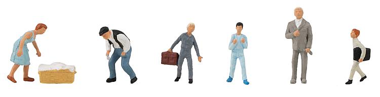 Faller At the Boarding School (6) Figure Set HO Gauge 150950