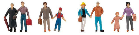 Faller Couples (4x2) Figure Set FA151620 HO Scale