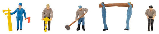 Faller Tracklayers (6) Figure Set FA151621 HO Gauge