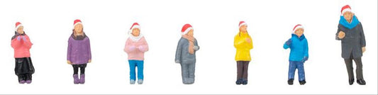 Faller 151648 Childrens Christmas Choir (7) Figure Set HO