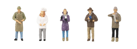 Faller 151649 Christmas Market Vendors Figure Set HO