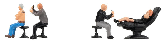Faller 151654 In the Tattoo Studio Figure Set HO