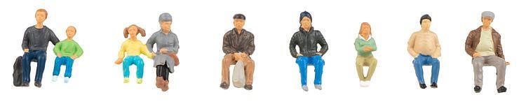 Faller 151663  Seated People Figure Set HO