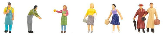 Faller 151670 Weekly Market Figure Set HO