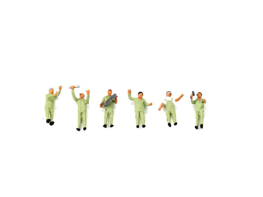 Faller At the Petrol Station (6) Figure Set HO Gauge FA151703