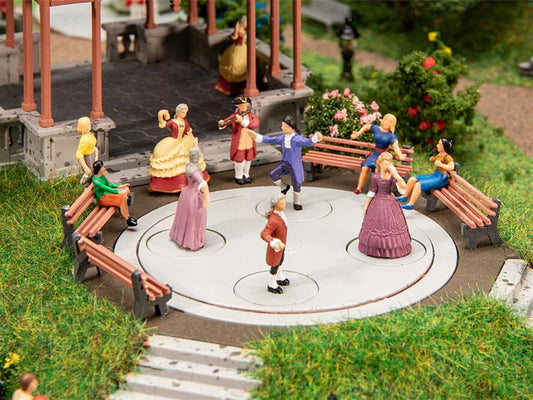 Faller Rococo Dancers (6) Figure Set HO Gauge FA151708