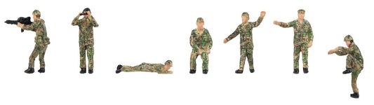 Faller 151751  Soldiers in Training Figure Set HO