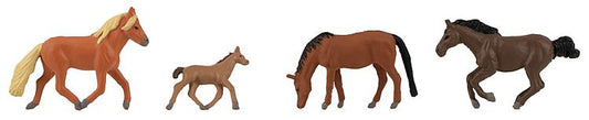 Faller Horses (4) Figure Set FA151912 HO Gauge
