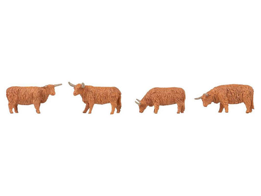 Faller Highland Cattle Figure Set FA151926 HO Gauge