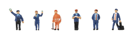 Faller 155603  Railway Staff (Epoch V) Figure Set N Gauge