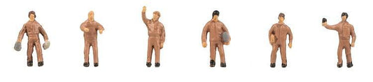 Faller 155609 UPS Parcel Operatives Figure Set N Gauge