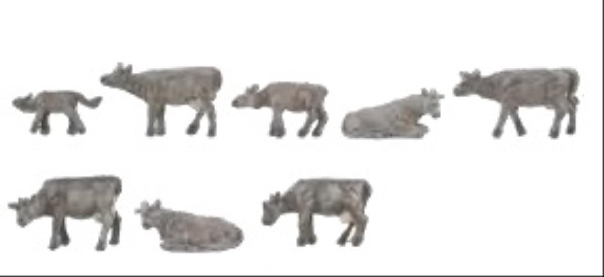Faller Mountain Cows (8) Figure Set FA155904 HO Gauge
