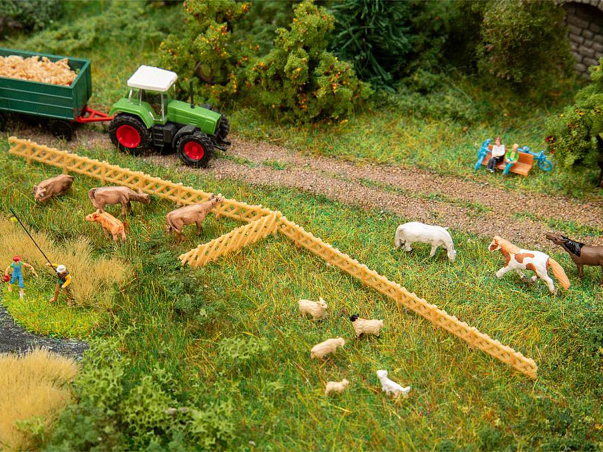 Faller Farm Animals (12) Figure Set N Gauge FA155911