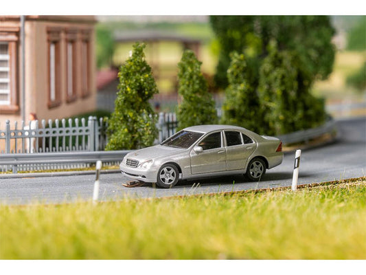 Faller FA161425 Car System MB C-Class W 203 Silver V HO Gauge