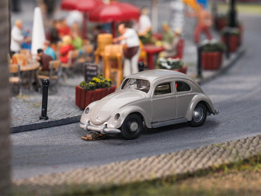 Faller 161444 Car System VW Beetle Grey HO Gauge