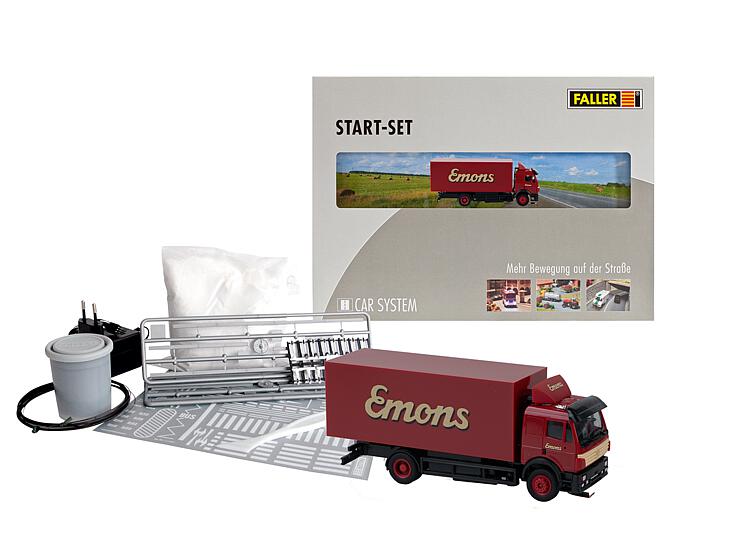 Faller Car System MB SK Lorry Emons Starter Set FA161487 HO Scale