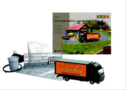 Faller Car System MB Atego SIXT Lorry Starter Set V FA161491 HO Scale