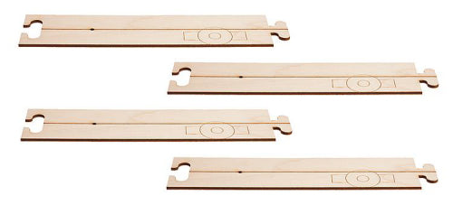 Faller Car System Laser Street 150mm Straight (4) N Gauge 162111