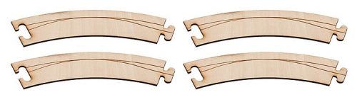 Faller Car System Laser Street 45 Degree Curve R150 (4) N Gauge 162120