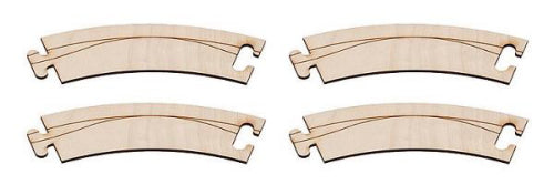 Faller Car System Laser Street 45 Degree Curve R120 (4) N Gauge 162121