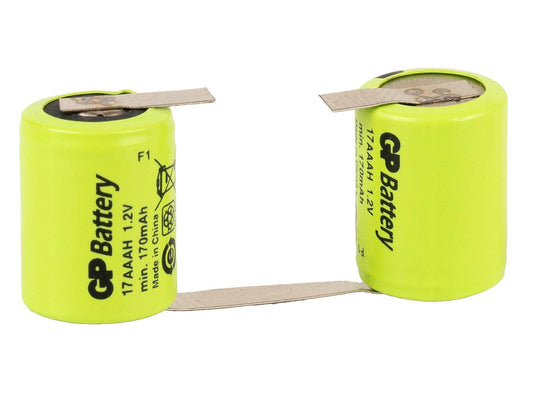 Faller FA163262 Car System Battery Pair 2.4v 170mAh Connected HO Gauge