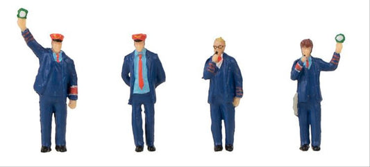 Faller 180237 Railway Staff (4) with Sound Effects Module