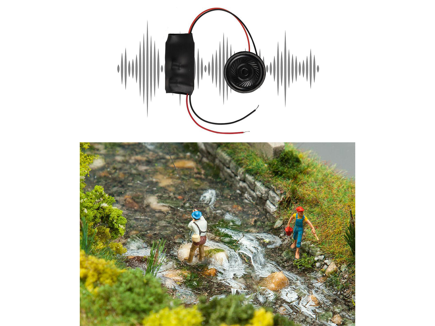 Faller Babbling Brook Mini Sound Effect FA180257