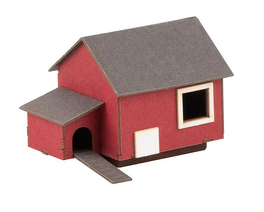 Faller Hen House Laser Cut Kit FA180298 HO Gauge