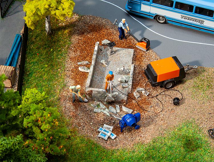 Faller Construction Machinery Kit IV FA180344 HO Gauge