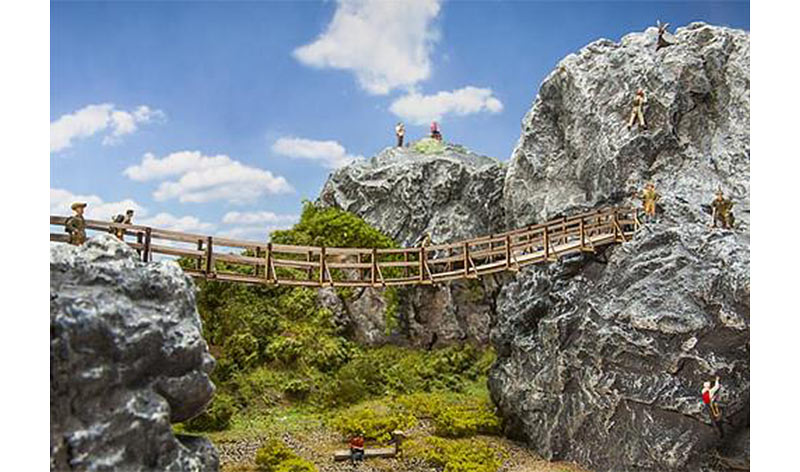FALLER Suspended Footbridge Model Kit IV HO Gauge 180391