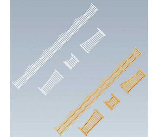 FALLER Garden Fences w/ Gate Model Kit 710mm II HO Gauge 180410