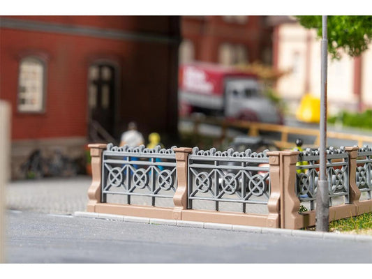 Faller FA180426 Villa Fence Kit Grey 1936mm II HO Gauge