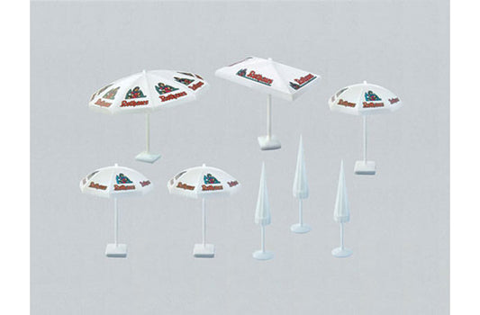 FALLER Parasols (8) Model Kit HO Gauge 180440