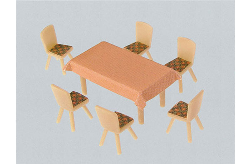 FALLER Tables (4) and Chairs (24) Model Kit HO Gauge 180442
