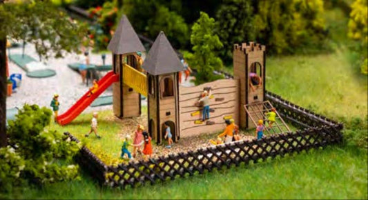 Faller Playground Castle Laser Cut Kit V FA180446 HO Scale