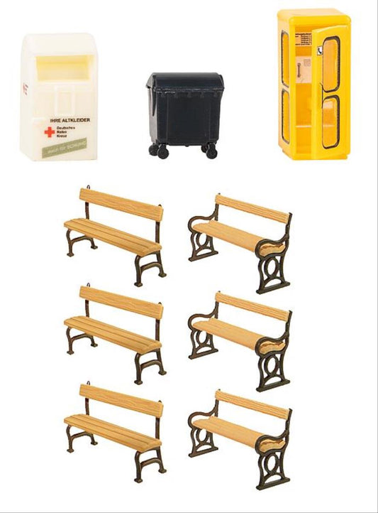 Faller Town Accessories Building Kit HO Gauge 180452