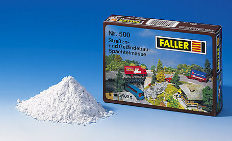 FALLER Roadway and Terrain Knifing Filler (500g) HO Gauge 180500