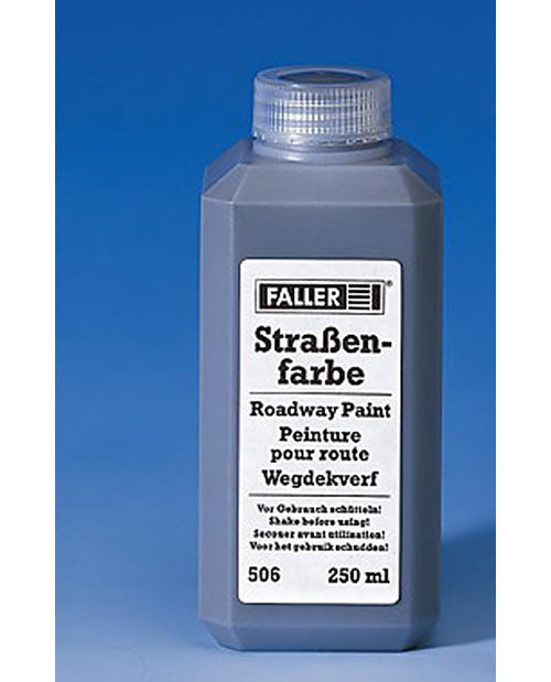 FALLER Tarmac Roadway Paint (250ml) HO Gauge 180506