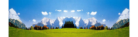 FALLER Karwendelgebirge Model Background 3200x970mm HO Gauge 180513