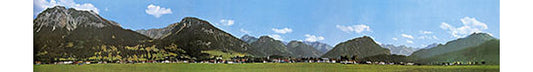FALLER Oberstdorf Model Background 2900x450mm HO Gauge 180516