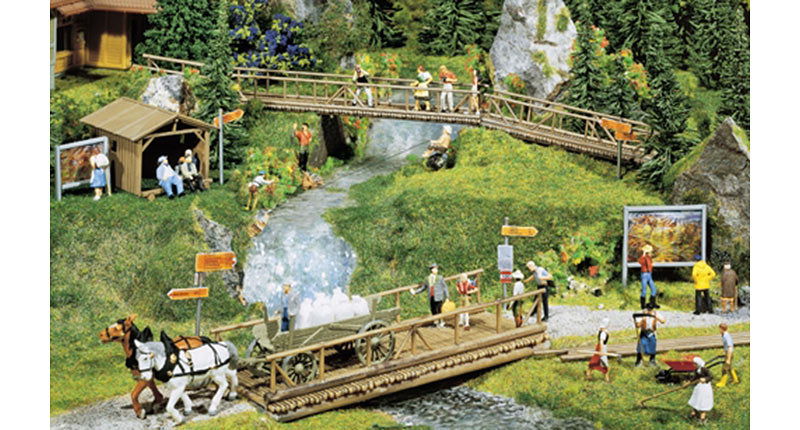 FALLER Rambling Accessories Model Kit II HO Gauge 180548