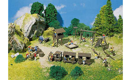 FALLER Adventure Playground Model Kit III HO Gauge 180577